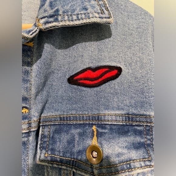 Take Pride New York 1969 Stonewall Riots Blue Denim Jacket Unisex Size Small - Picture 3 of 4